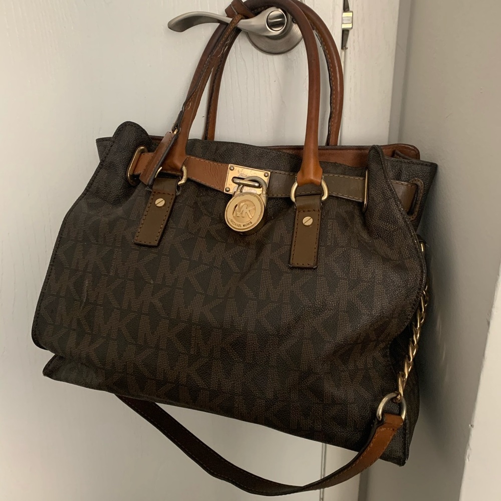 MICHAEL Michael Kors Signature Large Hamilton Tote